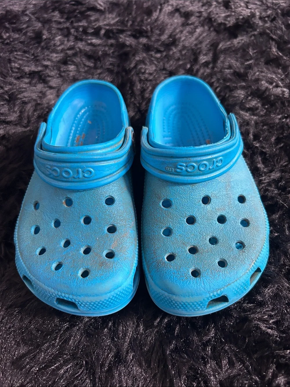 CROCS Kids Classic Clog in Turquoise Blue